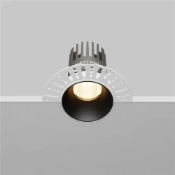 Встраиваемый светильник Омут / Dip 10 Вт 3000 К 50° (Черный) DL119-10W-3K-TRS-B
