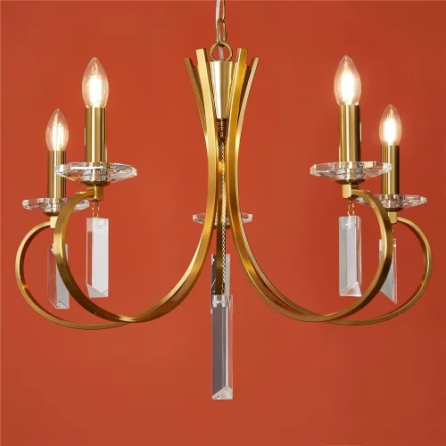 Подвесной светильник Freya FR2040PL-05BS (Латунь) - фото 9