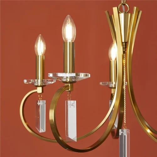 Подвесной светильник Freya FR2040PL-05BS (Латунь) - фото 10