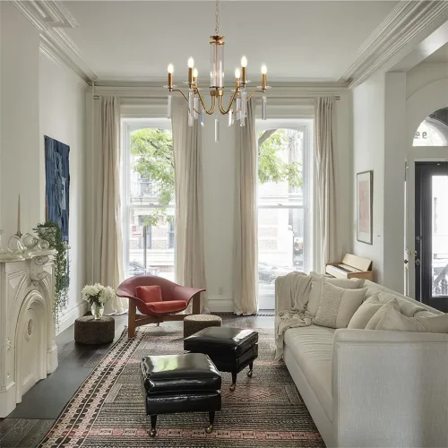 Подвесной светильник Урожай / Harvest (Латунь) FR2040PL-05BS - фото 7