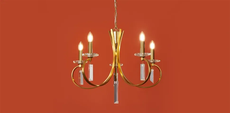 Подвесной светильник Урожай / Harvest (Латунь) FR2040PL-05BS - фото 13