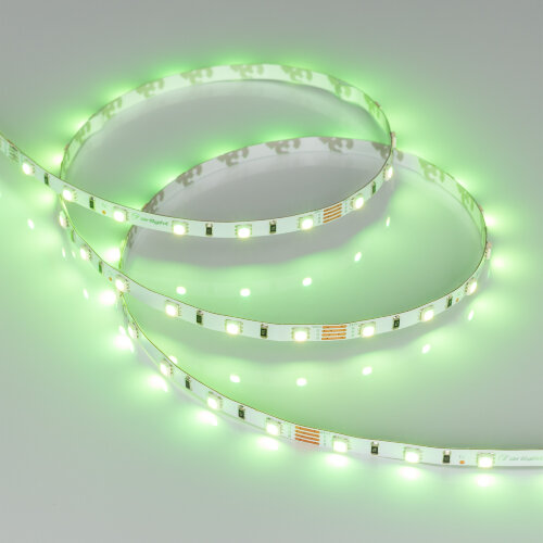 Светодиодная лента RT-G60-5mm 24V RGB (6.6 W/m, IP20, 3838, 5m) (Arlight, узкая) - фото 5