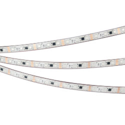Светодиодная лента герметичная SPI-PFS-В60-12mm 12V RGB-РХ3-ВРТ (12 W/m, IP68, 5060, 5m) (Arlight, бегущий огонь) 039177