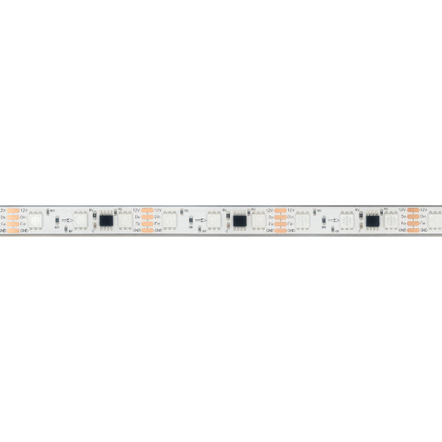 Светодиодная лента герметичная SPI-PFS-В60-12mm 12V RGB-РХ3-ВРТ (12 W/m, IP68, 5060, 5m) (Arlight, бегущий огонь) 039177 - фото 2
