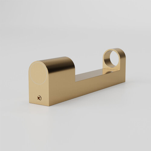 Накладные крепления для круглого гибкого неона Full light латунь - Фото 3