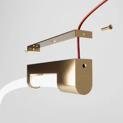 Накладные крепления для круглого гибкого неона Full light латунь FL 28160 (070762)