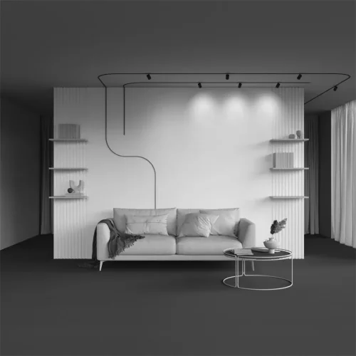 Трековый светильник Focus Led Levity 4000К 9Вт 36° (Черный) - фото 5