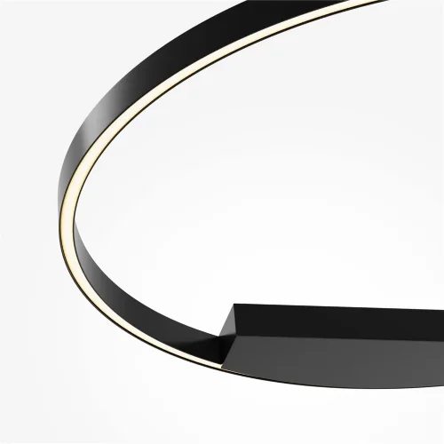 Настенный светильник (бра) Rim 3000-4000К 52Вт (Черный) - фото 2