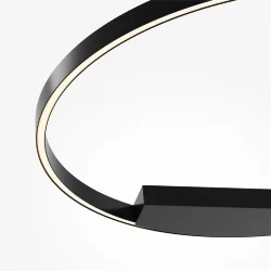 Настенный светильник (бра) Rim 3000-4000К 52Вт (Черный)