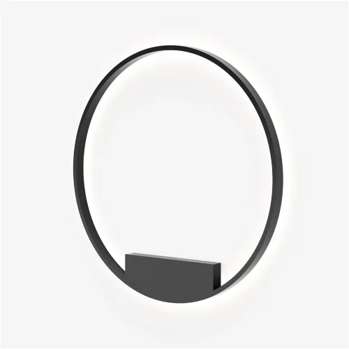 Настенный светильник (бра) Rim 3000-4000К 52Вт (Черный) - фото 4