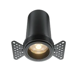 Встраиваемый светильник Фокус / FOCUS LED 12 Вт 3000 К 50° (Черный) DL125-L12-3K-TRS-B