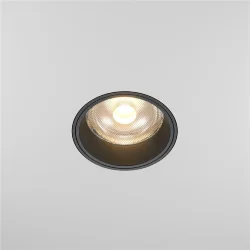 Встраиваемый светильник Фокус / FOCUS LED 12 Вт 3000 К 50° (Черный) DL125-L12-3K-TRS-B