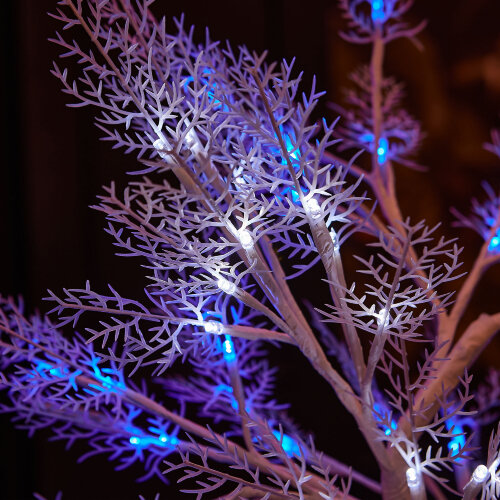 ULD-T3550-054-SWA WHITE-BLUE IP20 FROST Дерево светодиодное Морозко, 50 см, 54 светодиода, Синий и белый свет, Провод белый. - фото 7