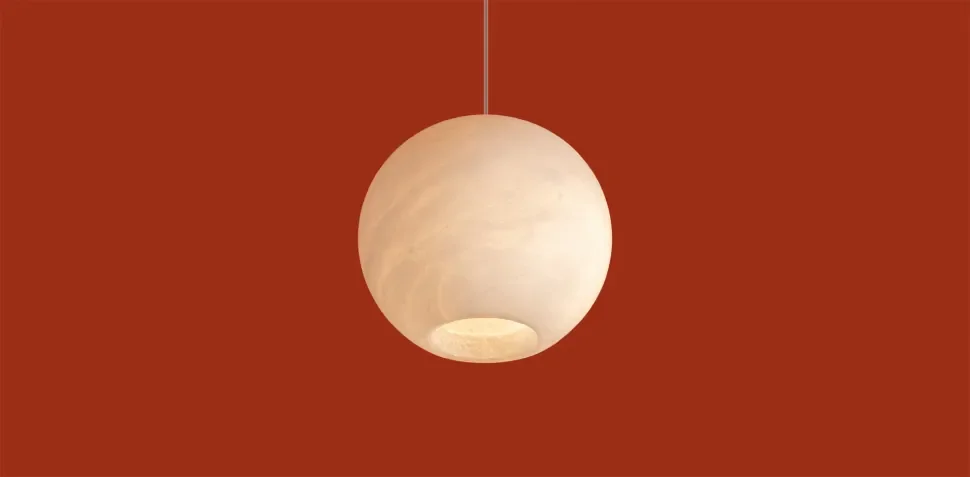 Подвесной светильник Пьетре / Pietre (Белый) FR5592PL-01BS1 - фото 11