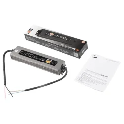 Блок питания для светодиодной ленты 100Вт 8.3А 12В IP67 BSPS влагозащ. метал. JazzWay 3329280A