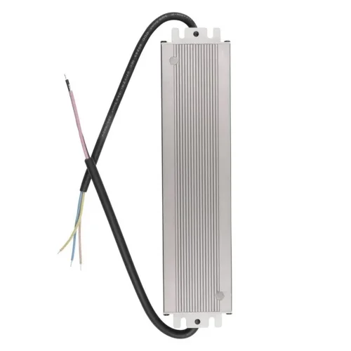 Блок питания для светодиодной ленты 100Вт 8.3А 12В IP67 BSPS влагозащ. метал. JazzWay 3329280A - фото 3