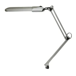 Светильник настольный 11Вт/4000К 2G7 | Серебристый на ПС струбцине | Дельта ФДБ13-11-001 | - ТРАНСВИТ