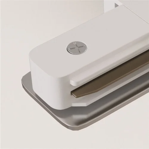 Коннектор L-образный Unity встраиваемый белый (Белый) - фото 3