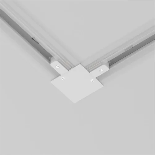 Коннектор L-образный Unity встраиваемый белый (Белый) - фото 5