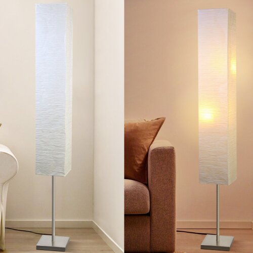 UML-T400 2хE27 WHITE Торшер напольный под две лампы E27, 2х60W, Механический выключатель, Белый - фото 8