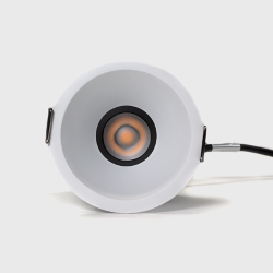 Светильник встраиваемый 12Вт 55° IP65 белый 4000К поворотный RC-D84-12-WH-NW65 038550