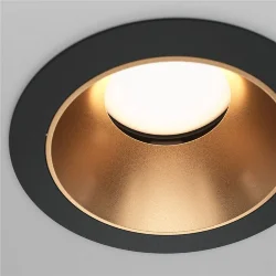 Встраиваемый светильник Share GU10 1x10Вт (Черный)