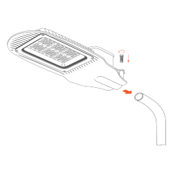 Уличный светильник WOLTA PRO ТРАССА ДКУ04-50-112-2К ШБ140х60 Прозрачный 1-10V