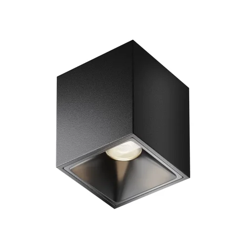 Потолочный светильник Альфа / Alfa LED 8 Вт 4000 К 60° (Черный) C065CL-8W4K-SQ-B - фото