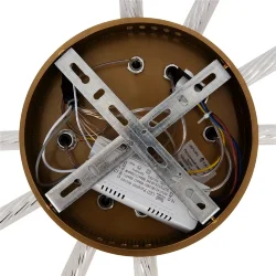 Потолочный светильник FR6098CL-L58BZ Атмосфера / Vibe 32 Вт LED с пультом ДУ (Бронза) FR6098CL-L58BZ