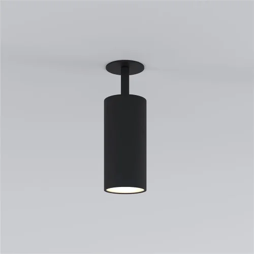 Встраиваемый светодиодный светильник Diffe черный 25066/LED - фото 2