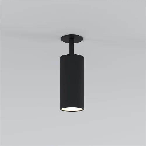 Встраиваемый светодиодный светильник Diffe черный 25066/LED - фото 3
