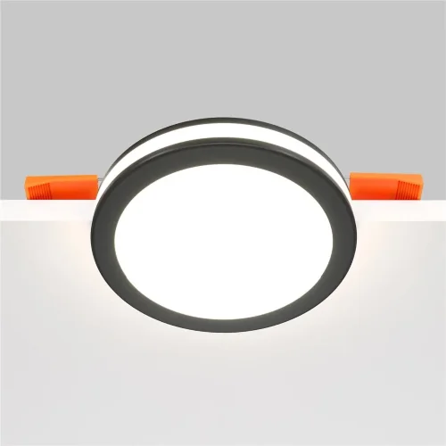 Встраиваемый светильник Phanton 3000K 1x12Вт 120° (Черный) - фото 11