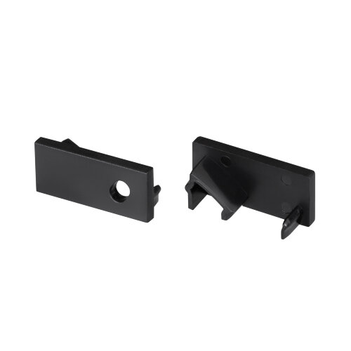 Комплект заглушек SL-BEVEL-W21 BLACK (Arlight, Пластик) - фото 1