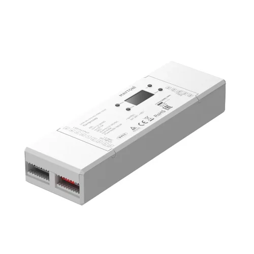 Контроллер DALI DT8 четырёхканальный 12-24В Цветной (RGB)+W 180Вт (Белый) 721017 - фото