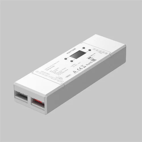 Контроллер DALI DT8 четырёхканальный 12-24В Цветной (RGB)+W 180Вт (Белый) 721017 - фото 2