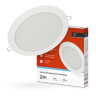 Панель светодиодная встраиваемая круглая RLP 24Вт 230В 6500К 1440Лм 300мм белая IP40 IN HOME - Фото