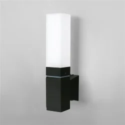 Уличный настенный светодиодный светильник Чёрный IP54 1534 TECHNO LED (052856)