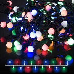 Гирлянда нить мульти с эффектом мерцания 10м IP65 400-103 мульти с эффектом мерцания (049832)