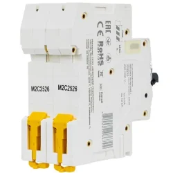 Выключатель автоматический модульный 2п C 25А M06N ARMAT IEK AR-M06N-2-C025