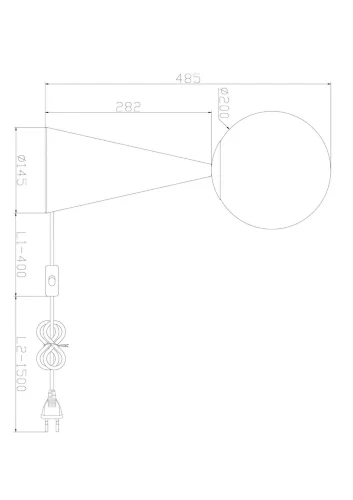 Настольный светильник Сияние / Glow (Латунь) FR5289TL-01BS - фото 7