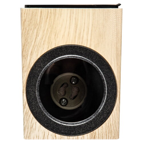 UUL-P42A 2х6W-GU10 IP65 PINE Светильник уличный, под две лампы GU10, Архитектурный накладной, Цвет корпуса сосна, TM Uniel - фото 2