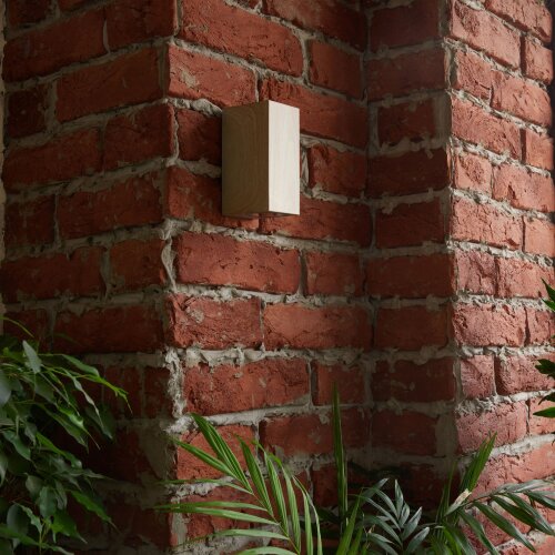 UUL-P42A 2х6W-GU10 IP65 PINE Светильник уличный, под две лампы GU10, Архитектурный накладной, Цвет корпуса сосна, TM Uniel - фото 8