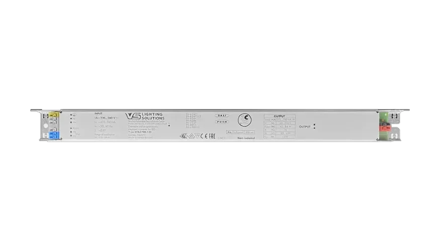VS 42-84W DALI/iProg 275-700mA 60-220V ECXd 700.149 прогр/iProg 359x30x21мм - Драйвер для светодиодов Vossloh-Schwabe. Фото 2
