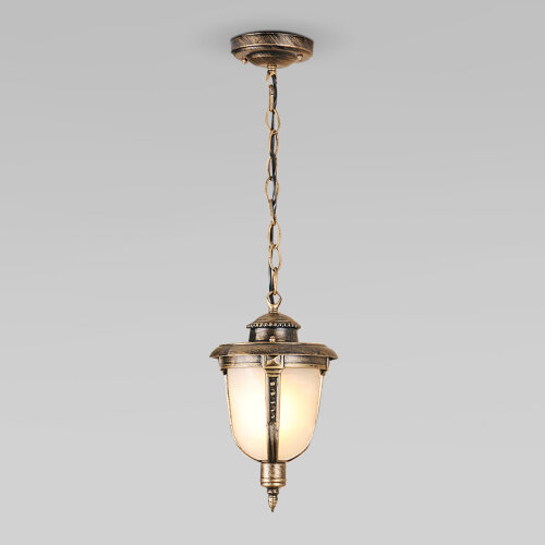 Atlas H черное золото уличный подвесной светильник IP44 - фото 1