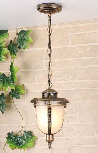 Atlas H черное золото уличный подвесной светильник IP44 - Фото 2