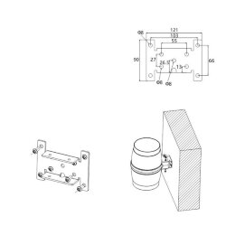 Двухсторонний архитектурный светодиодный светильник LL-Lenslight-F 2*X