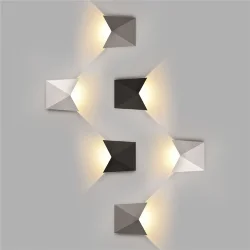 Уличный светодиодный светильник Batterfly черный 1517 Techno LED черный (038824)