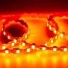 Светодиодная лента Standart Pro class, S-образная 2835, 112led/m, orange, 12V, 7W/m, IP20, BA28 - фото I