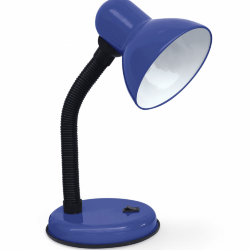 Светильник настольный под лампу на основании СНО 22ТС-E27 230В СИНИЙ (с подвесом) IN HOME