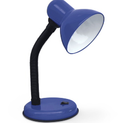 Светильник настольный под лампу на основании СНО 22ТС-E27 230В СИНИЙ (с подвесом) IN HOME
